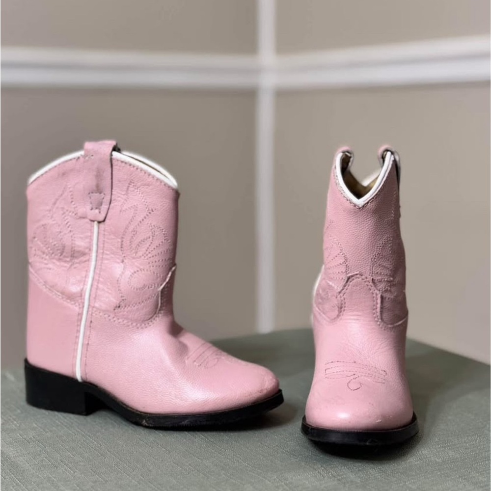 Masterson Boot Co. Pink Kids Cowboy Boots size 6.5